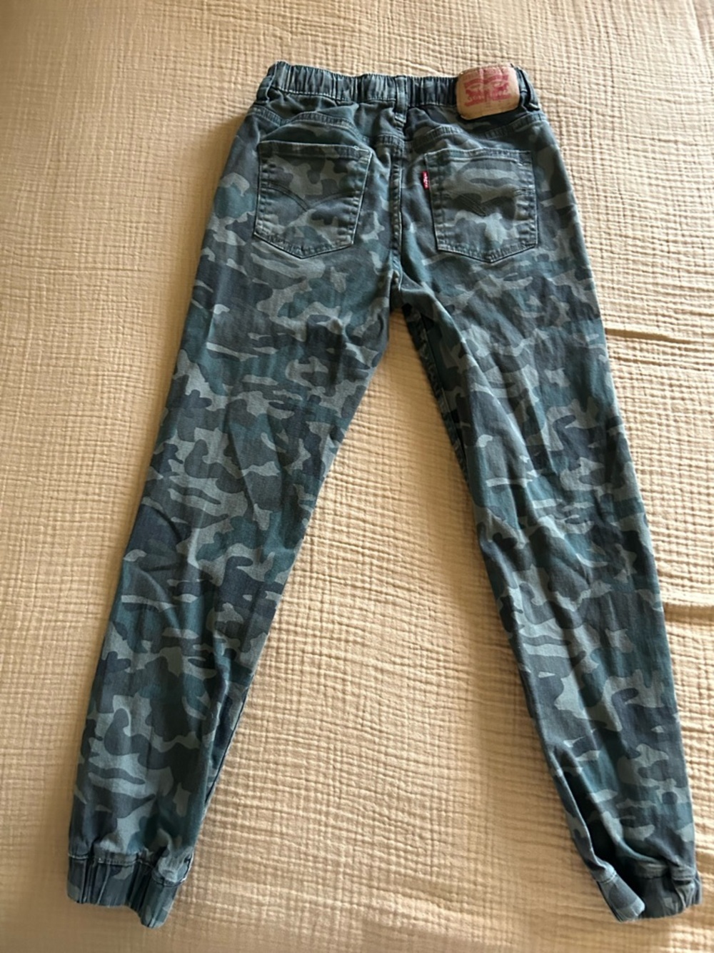 Levi's Kids Camouflage Jogger Sweatpants - Green & Gray